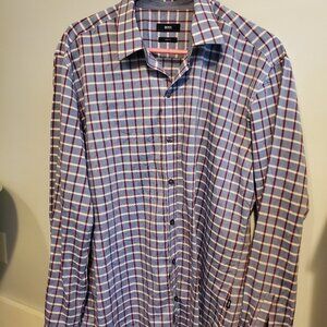 Hugo Boss Long Sleeve Button Down Shirt  - Size XL